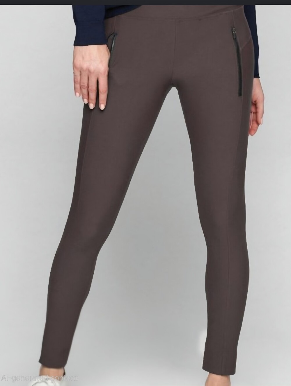 brown Athleta Stellar Tight XL